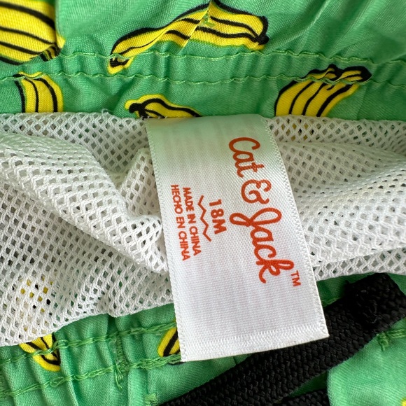 Banana print swim shorts - Picture 2 of 2